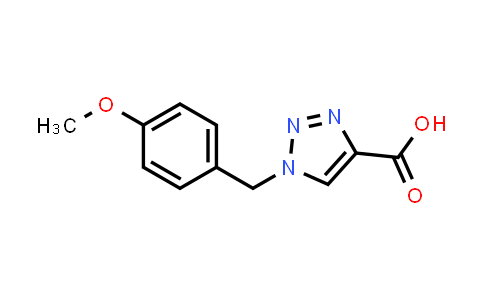 CAS No. 716361-79-4, 1-(4-Methoxybenzyl)-1H-1,2,3-triazole-4-carboxylic acid