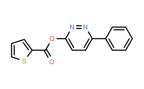 CAS No. 717827-89-9, 6-Phenylpyridazin-3-yl thiophene-2-carboxylate