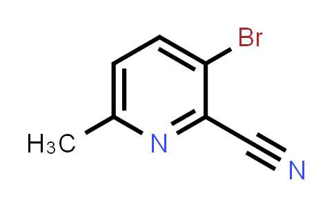 CAS No. 717843-48-6, 3-Bromo-6-methylpicolinonitrile
