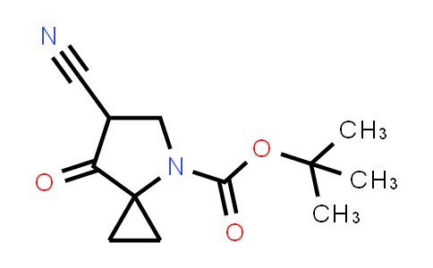 CAS No. 718632-43-0, tert-Butyl 6-cyano-7-oxo-4-azaspiro[2.4]heptane-4-carboxylate