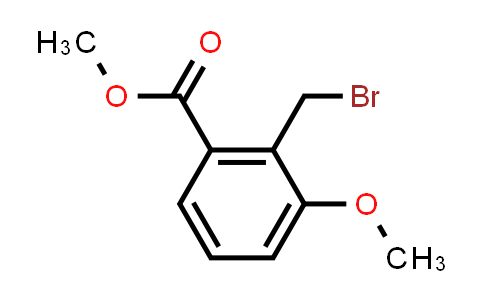 CAS No. 71887-28-0, 2-Bromomethyl-3-methoxybenzoic acid methyl ester