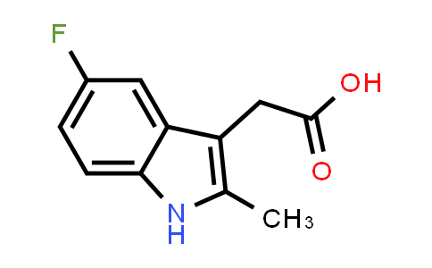CAS No. 71987-67-2, 2-(5-Fluoro-2-methyl-1H-indol-3-yl)acetic acid