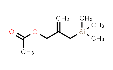 CAS No. 72047-94-0, 2-((Trimethylsilyl)methyl)allyl acetate