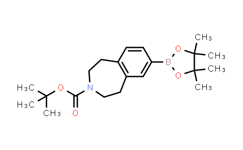 CAS No. 720692-76-2, tert-Butyl 7-(4,4,5,5-tetramethyl-1,3,2-dioxaborolan-2-yl)-1,2,4,5-tetrahydro-3H-benzo[d]azepine-3-carboxylate