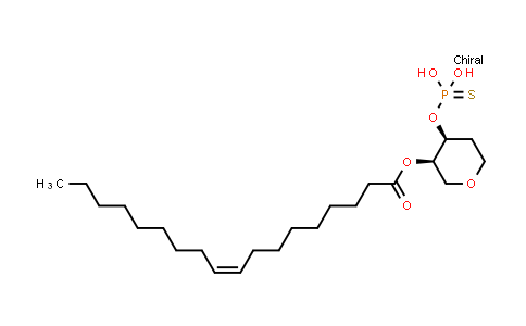 CAS No. 720697-98-3, (3R,4S)-4-(Thiophosphonooxy)tetrahydro-2H-pyran-3-yl oleate