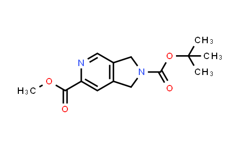 CAS No. 720720-29-6, 2-(tert-Butyl) 6-methyl 1,3-dihydro-2H-pyrrolo[3,4-c]pyridine-2,6-dicarboxylate