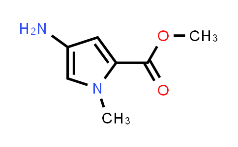 CAS No. 72083-62-6, Methyl 4-amino-1-methyl-1H-pyrrole-2-carboxylate