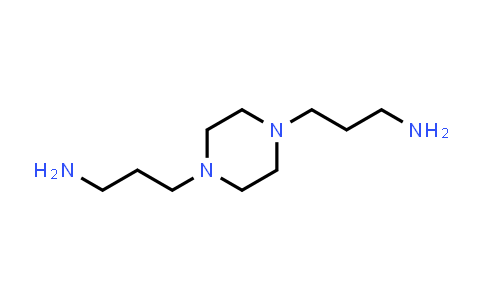 CAS No. 7209-38-3, 3,3'-(Piperazine-1,4-diyl)bis(propan-1-amine)
