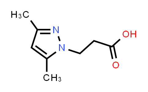 CAS No. 72145-01-8, 3-(3,5-Dimethyl-1h-pyrazol-1-yl)propanoic acid