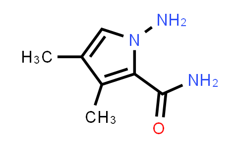 CAS No. 721943-77-7, 1-Amino-3,4-dimethyl-1H-pyrrole-2-carboxamide