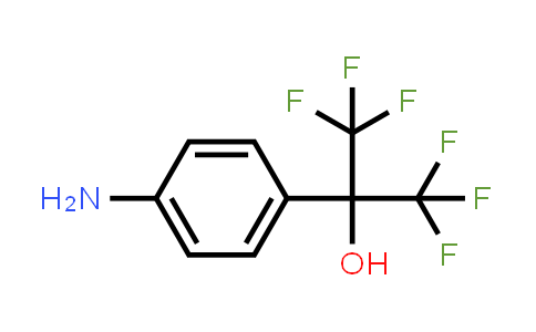 CAS No. 722-92-9, 2-(4-Aminophenyl)-1,1,1,3,3,3-hexafluoropropan-2-ol