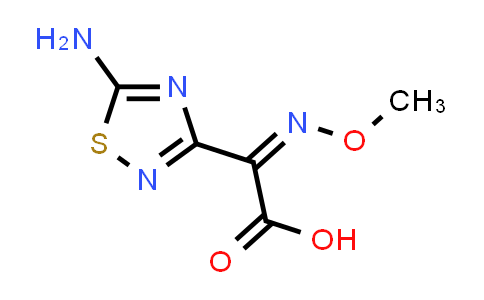 CAS No. 72217-12-0, 2-(5-Amino-1,2,4-thiadiazol-3-yl)-2-[(Z)-methoxyimino]acetic acid