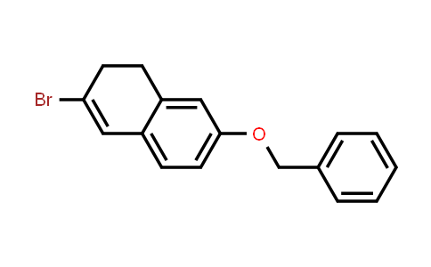 CAS No. 722536-73-4, 3-Bromo-1,2-dihydro-7-(phenylmethoxy)naphthalene