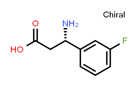 CAS No. 723284-79-5, (S)-3-Amino-3-(3-fluorophenyl)propanoic acid