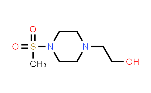 CAS No. 72388-13-7, 2-(4-(Methylsulfonyl)piperazin-1-yl)ethan-1-ol