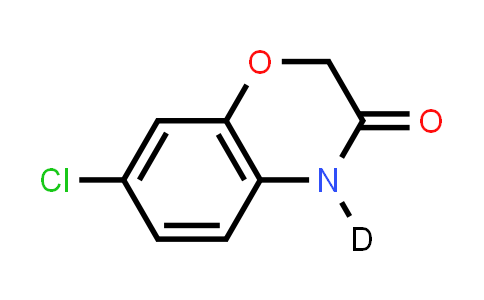 CAS No. 72403-05-5, 2H-1,4-Benzoxazin-3(4H)-one-4-d, 7-chloro-