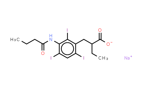 CAS No. 7246-21-1, Tyropanoate sodium