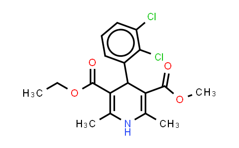 MC569058 | 72509-76-3 | 4-(2,3-二氯苯基)-1,4-二氢-2,6-二甲基-3,5-吡啶二羧酸乙基甲基酯