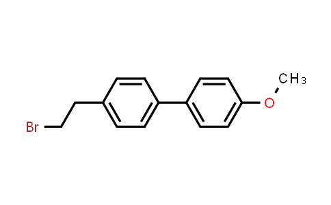 CAS No. 725227-93-0, 4-(2-Bromoethyl)-4'-methoxy-1,1'-biphenyl