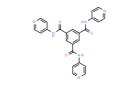 CAS No. 725274-03-3, N1,N3,N5-Tri(pyridin-4-yl)benzene-1,3,5-tricarboxamide