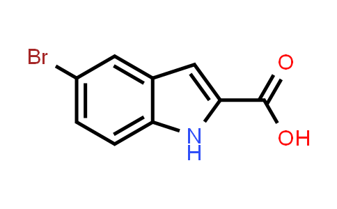 CAS No. 7254-19-5, 5-Bromo-1H-indole-2-carboxylic acid