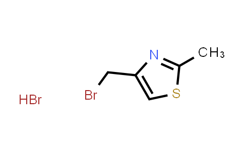CAS No. 725738-57-8, 4-(Bromomethyl)-2-methyl-1,3-thiazole hydrobromide