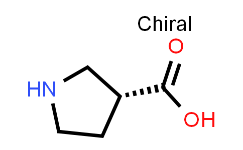 CAS No. 72580-54-2, (R)-Pyrrolidine-3-carboxylic acid