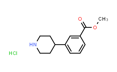 MC569104 | 726185-54-2 | Methyl 3-(piperidin-4-yl)benzoate hydrochloride