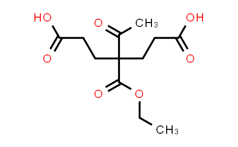 CAS No. 72653-14-6, 4-Acetyl-4-(ethoxycarbonyl)heptanedioic acid
