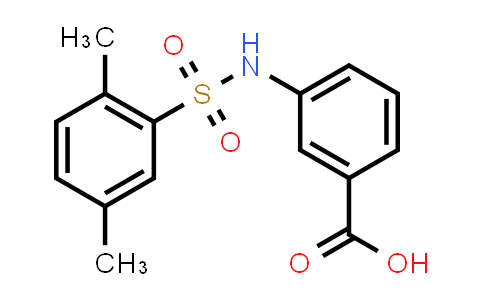 CAS No. 727704-68-9, 3-((2,5-Dimethylphenyl)sulfonamido)benzoic acid