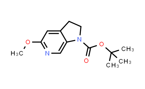 CAS No. 727993-74-0, tert-Butyl 5-methoxy-2,3-dihydro-1H-pyrrolo[2,3-c]pyridine-1-carboxylate