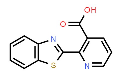 CAS No. 728-66-5, 2-Benzothiazol-2-yl-nicotinic acid