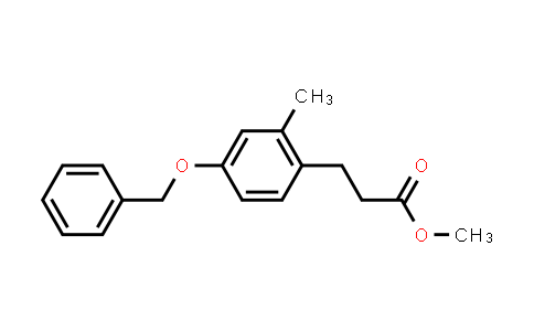 728038-73-1 | Benzenepropanoic acid, 2-methyl-4-(phenylmethoxy)-, methyl ester