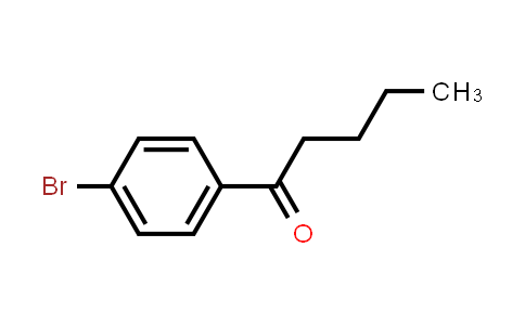 CAS No. 7295-44-5, 1-(4-Bromophenyl)pentan-1-one