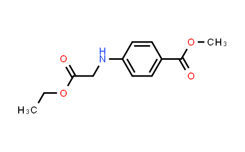 CAS No. 729600-41-3, Methyl 4-((2-ethoxy-2-oxoethyl)amino)benzoate