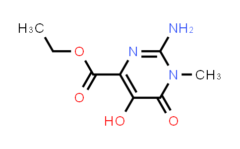 729608-50-8 | Ethyl 2-amino-5-hydroxy-1-methyl-6-oxo-1,6-dihydropyrimidine-4-carboxylate