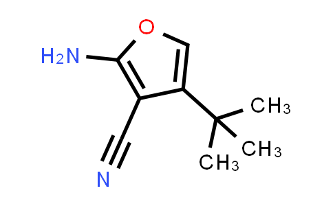 CAS No. 72965-46-9, 2-Amino-4-tert-butyl-3-furonitrile