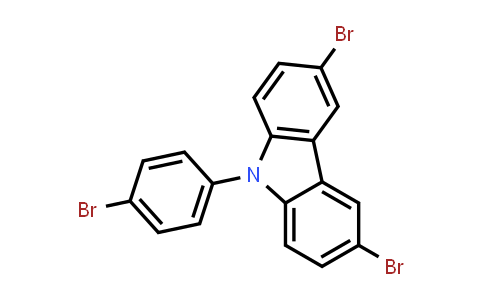 CAS No. 73087-83-9, 9-(4-Bromophenyl)-3,6-dibromo-9H-carbazole