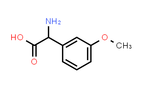 CAS No. 7314-43-4, 2-Amino-2-(3-methoxyphenyl)acetic acid