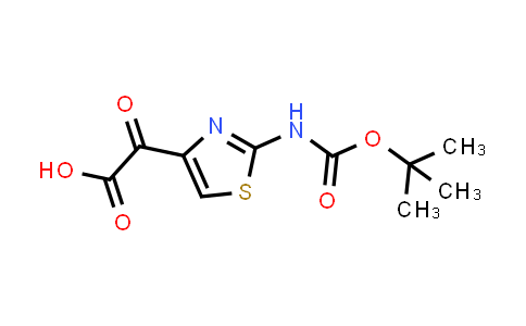 CAS No. 73181-56-3, 2-[[(1,1-Dimethylethoxy)carbonyl]amino]-α-oxo-4-thiazoleacetic acid