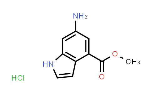 CAS No. 731810-08-5, Methyl 6-amino-1H-indole-4-carboxylate hydrochloride