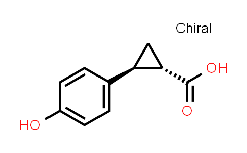 CAS No. 731810-73-4, (1S,2S)-rel-2-(4-Hydroxyphenyl)cyclopropane-1-carboxylic acid