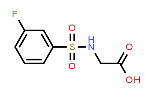 731815-66-0 | ((3-Fluorophenyl)sulfonyl)glycine