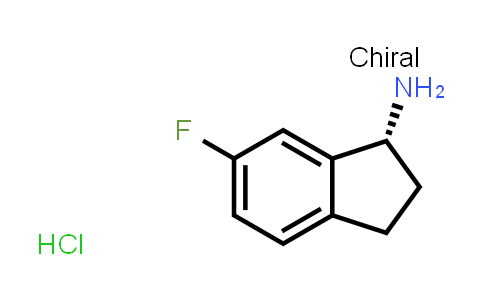 CAS No. 731859-02-2, (1R)-6-Fluoro-2,3-dihydro-1H-inden-1-amine hydrochloride