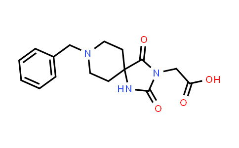 CAS No. 732926-20-4, (8-Benzyl-2,4-dioxo-1,3,8-triaza-spiro[4.5]dec-3-yl)-acetic acid