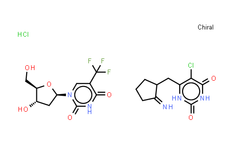 CAS No. 733030-01-8, Trifluridine/tipiracil hydrochloride mixture