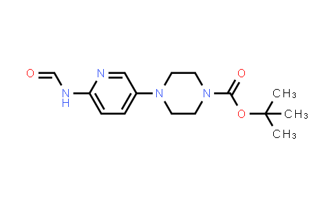CAS No. 733038-82-9, tert-Butyl 4-(6-(formylamino)pyridin-3-yl)piperazine-1-carboxylate