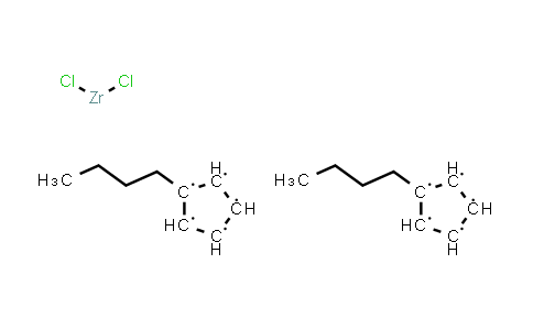 CAS No. 73364-10-0, Bis[(1,2,3,4,5-η)-1-butyl-2,4-cyclopentadien-1-yl]dichlorozirconium