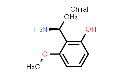 CAS No. 733710-43-5, Phenol, 2-(1-aminoethyl)-3-methoxy-, (S)- (9CI)