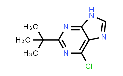 CAS No. 733736-31-7, 2-tert-Butyl-6-chloro-9H-purine
